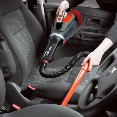 12 Volt Dc Automotive Dustbuster Includes a Long Flexible Hose, Extension Crevice Tool, Brush Tool, Washable Filter...