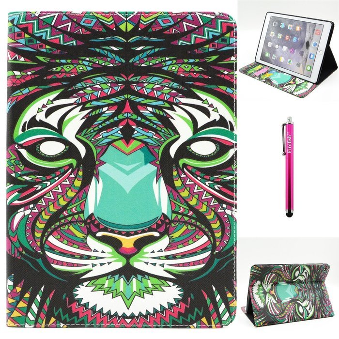 iPad Mini 1/2/3 Case, Firefish High Quality PU Leather Wallet Case [Card Pockets] and Kickstand Feature Case for... N569