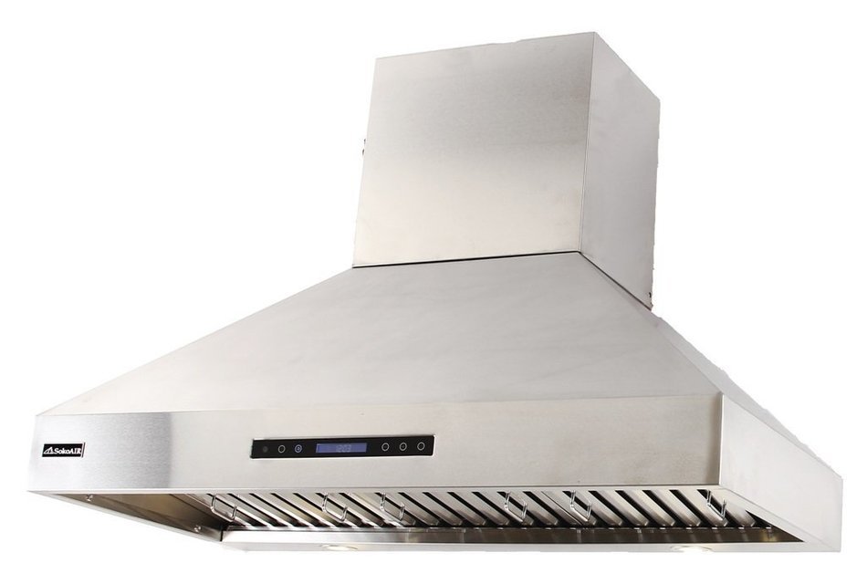 SokoAir SK-WS01 STAINLESS STEEL WALL MOUNTED RANGE HOOD 48"