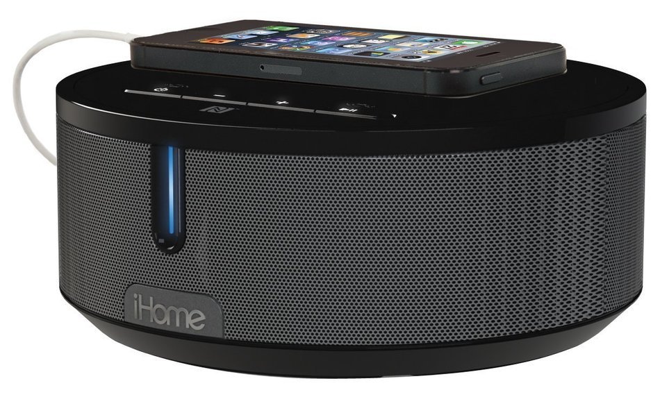 iHome WORLDWIDE VOLTAGE Bluetooth Stereo System with Speakerphone with NFC Technology & USB Port N3