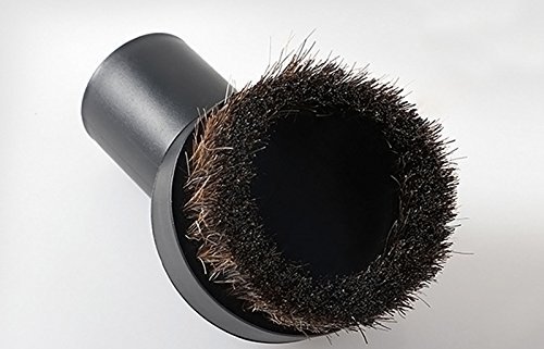 Replacement Round Dusting Brush Soft Horsehair Bristle Vacuum Attachment 1.25" 1-1/4" 32mm Black Brush for Most... N2