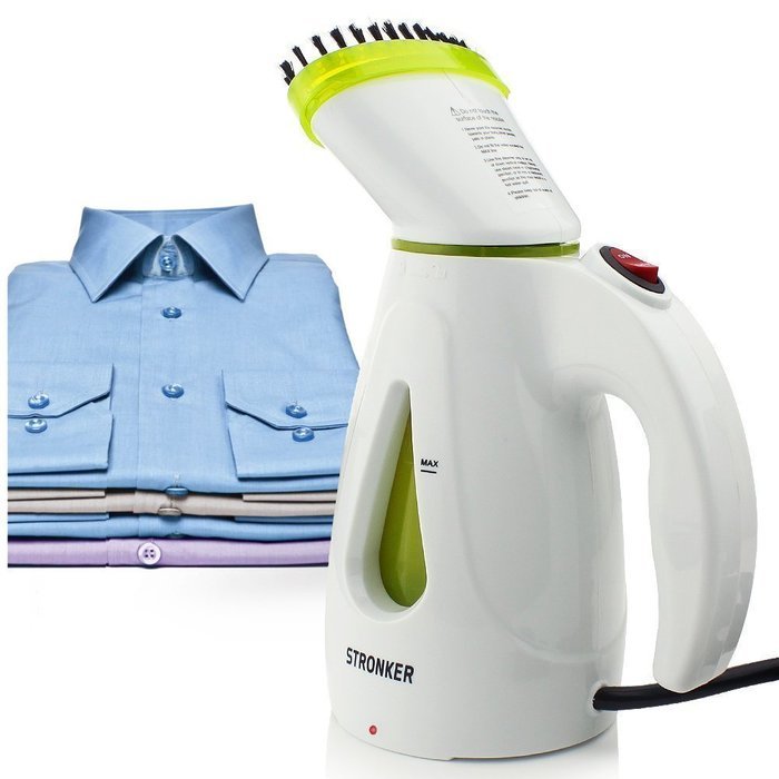 STRONKER 200ML 850W Clothes Steamer Portable Home Garment Steamer Mini Travel Clothes Ironing Steam Cleaner, Powerful... N2