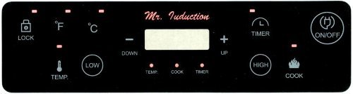 Sunpentown 1,300W Induction Cooktop, Silver
