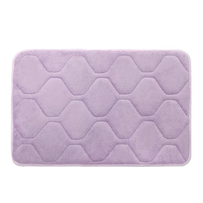 Mikey Store Ultra Soft Anti-Slip Mats Carpet Bath Toilet Vertical Strips Vertical Stripes Memory Foam Mat Bath...