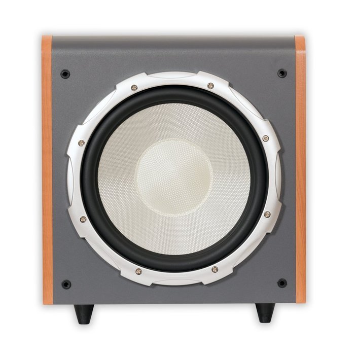 Acoustic Audio HD-SUB10-CHERRY 10-Inch HD Series Front Firing Subwoofer (Cherry) N6