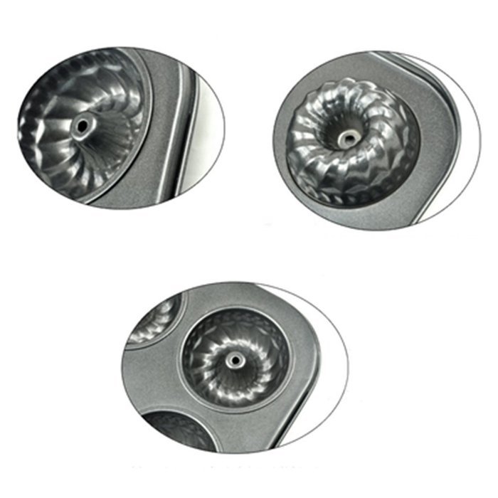 Fluted 6-Cavity Non-Stick Pan N2