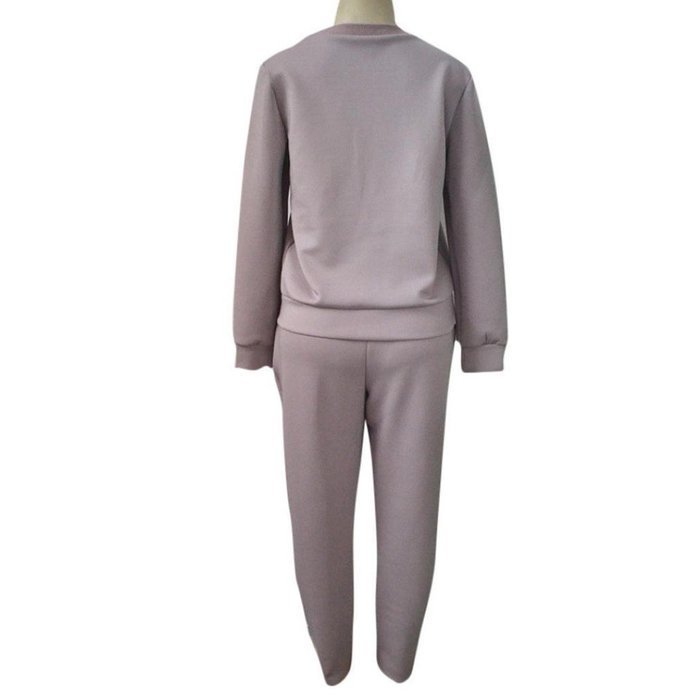 Sweatshirt Sets,Morecome Women Sweatshirt Long Sleeve Blouse Long Pants Outfit (XL, Black) N7