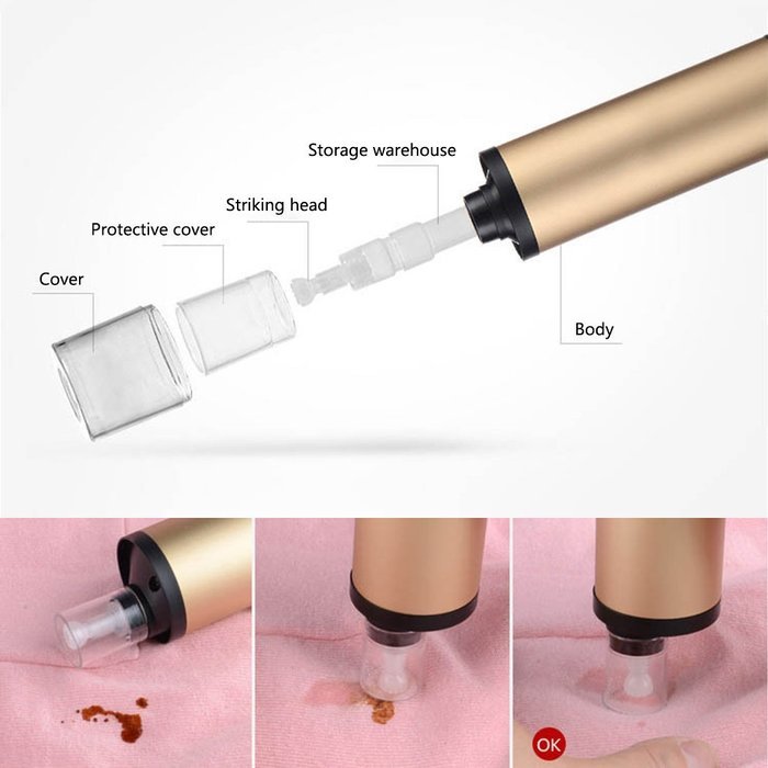 Ocathnon Mini Portable Washer Ultrasonic Laundry Handheld Washing Machine Electric Stain Remover Machine for for... N19