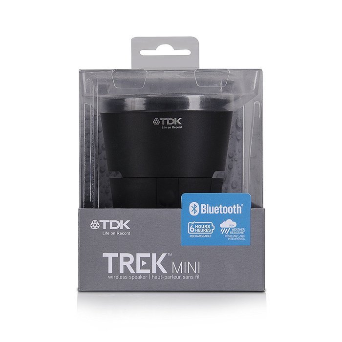 TDK Life On Record A08 TREK Mini Wireless Weather Resistant Speaker