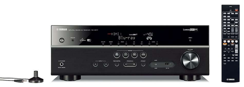 Yamaha RX-V577 7.2-channel Wi-Fi Network AV Receiver with AirPlay N3