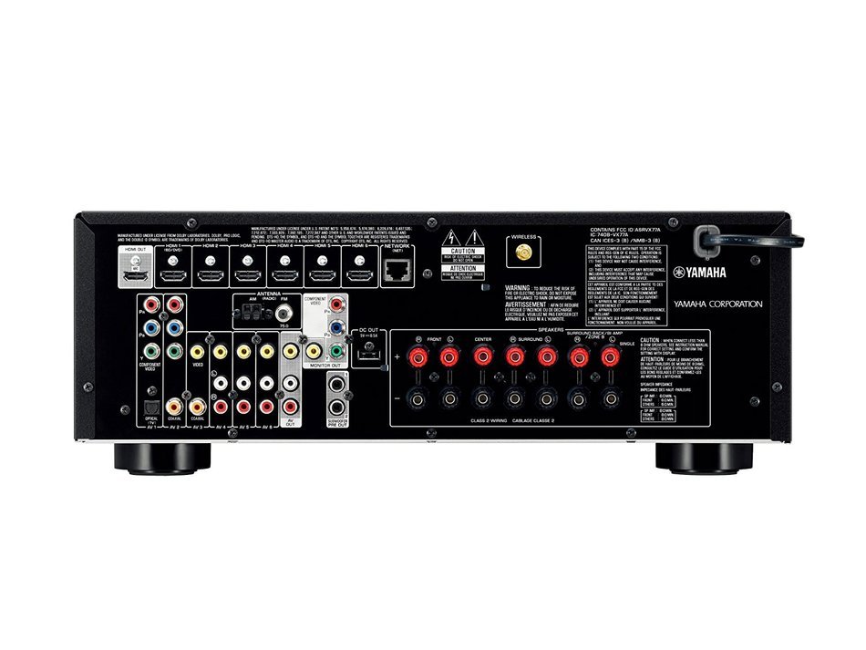 Yamaha RX-V577 7.2-channel Wi-Fi Network AV Receiver with AirPlay N4