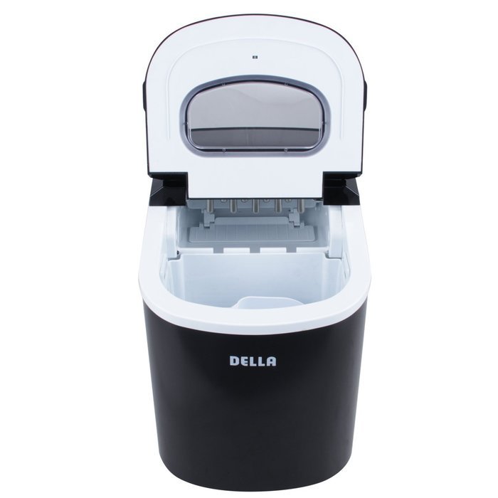 Della Portable Ice Maker Easy-Touch Buttons Digital 2 Selectable Cube Sizes - Up To 26 LBS of Ice Daily N27