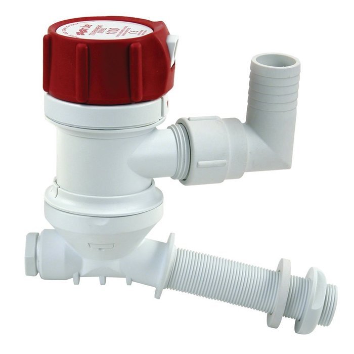 RULE 401C / Rule "C" Tournament Series 500 GPH Livewell/Aerator w/ Angled Inlet