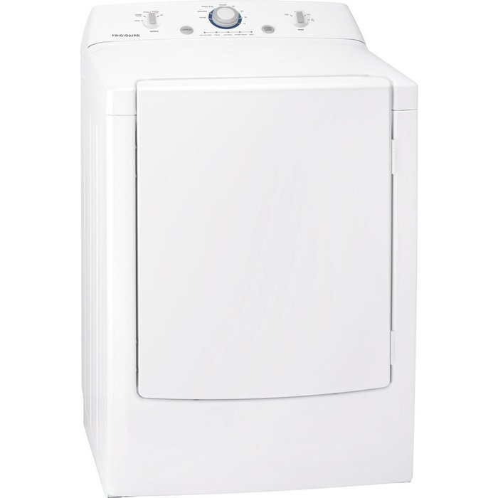 Frigidaire FFRE1001PW7.0 Cu. Ft. White Electric Dryer N3