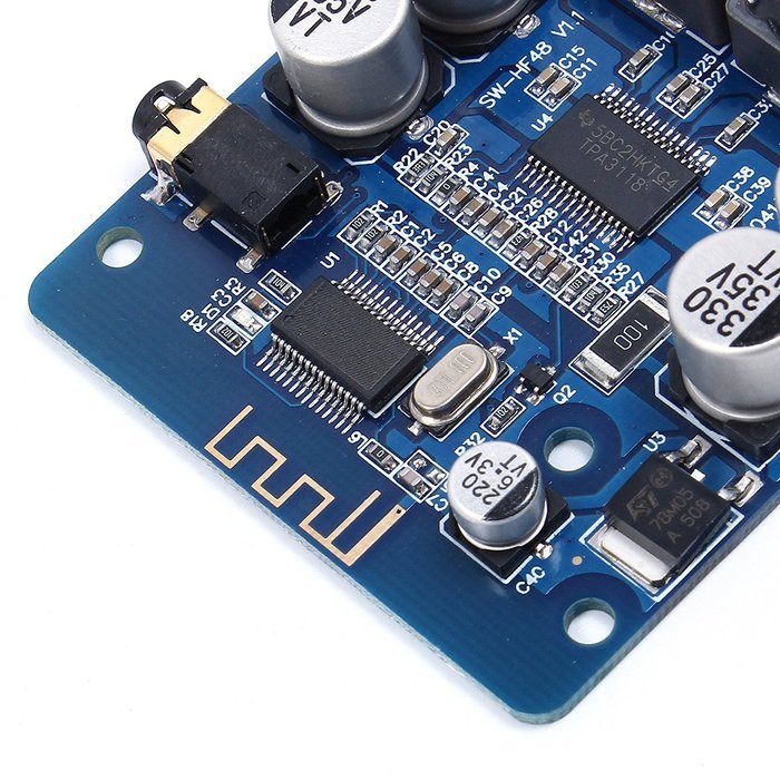 Icstation TPA3118 2X30W Bluetooth Digital Stereo Audio Receiver Amplifier Board N3