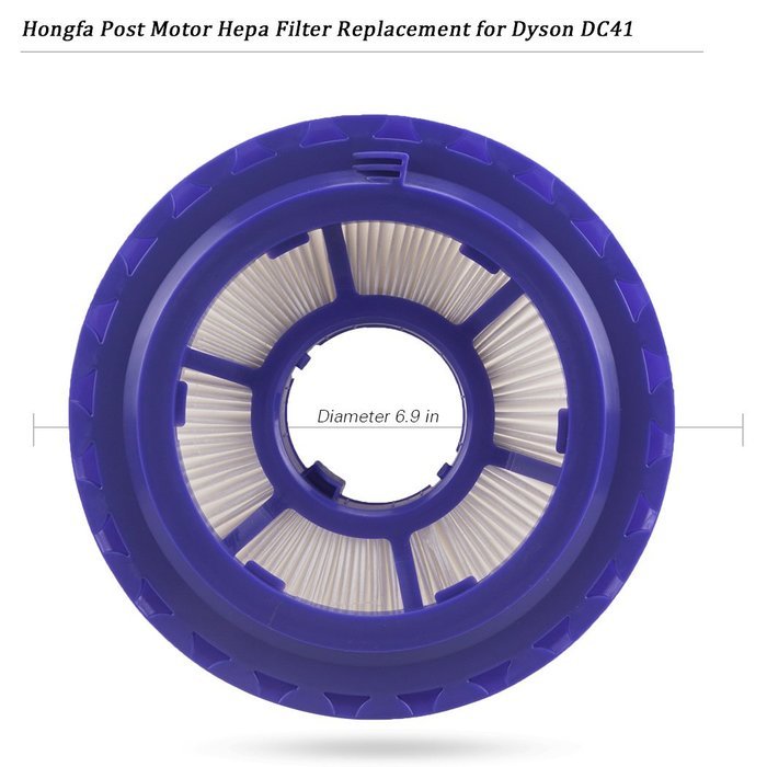 1pcs Post Motor Hepa Filter Replacement for Dyson Exhaust DC41, Hongfa Washable Reuseable Filter Replacement Kit... N2