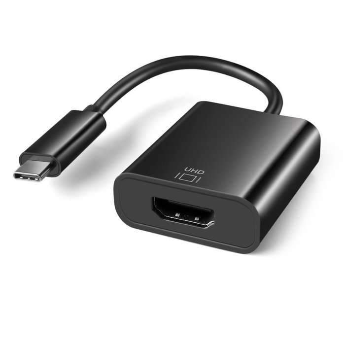TNP USB Type C to HDMI Adapter - USB-C 3.1 Male to HDMI Female High Speed Ultra HD UHD 4K 1080P Video Audio AV... N30