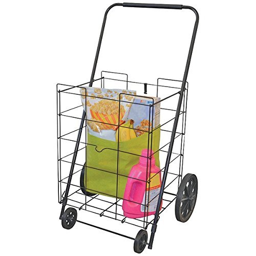New HELPING HAND FQ39520FD 4-Wheel Deluxe Folding Cart