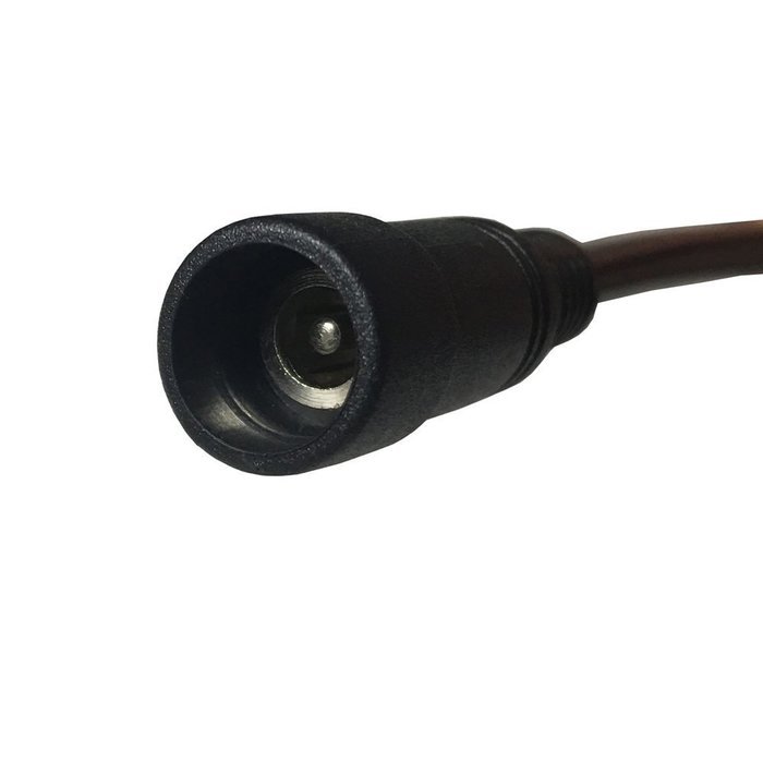 Hanvex HDX12 12ft 18AWG 2.1mm x 5.5mm DC Plug Extension Cable for Power Adapter, Black, Heavy Duty N3