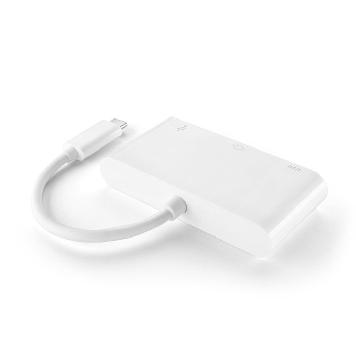 TNP USB Type C to HDMI Adapter - USB-C 3.1 Male to HDMI Female High Speed Ultra HD UHD 4K 1080P Video Audio AV... N37