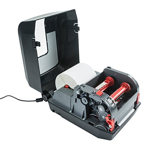 Honeywell PC42TWE01312 PC42t Printer, Latin Fonts, USB, Serial, US PC, Ethernet, 1' Core, Raw Black N4