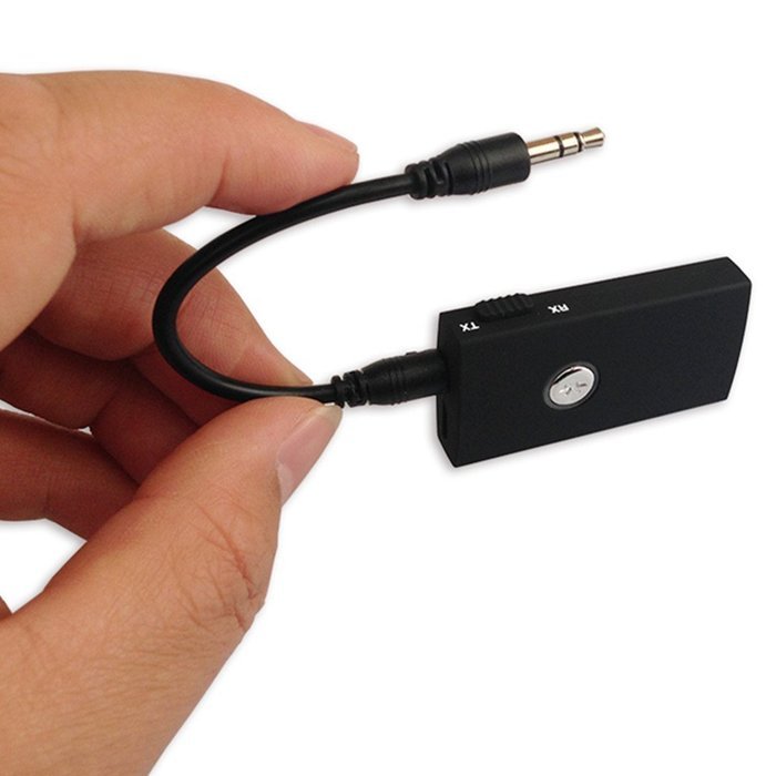 Spritech(TM) Wireless Bluetooth Stereo Transmitter and Audio Receiver 2-In-1 Adapter for Headphones TV Computer...