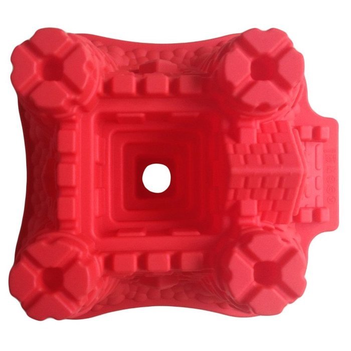 FLY Castle Shape Fondant Silicone Cake Mold Mould Baking Tools N4