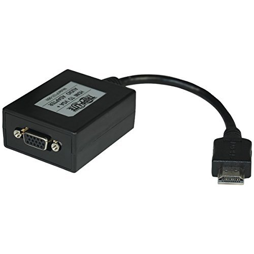 TRIPP LITE HDMI to VGA + Audio Adapter, 6 In. / P131-06N / N3