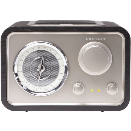 New CROSLEY RADIO CR3003A-BK Solo Radio