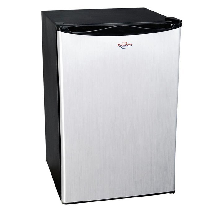 Koolatron BC130SS 4.6 Cubic Foot Compact Refrigerator With Freezer Compartment