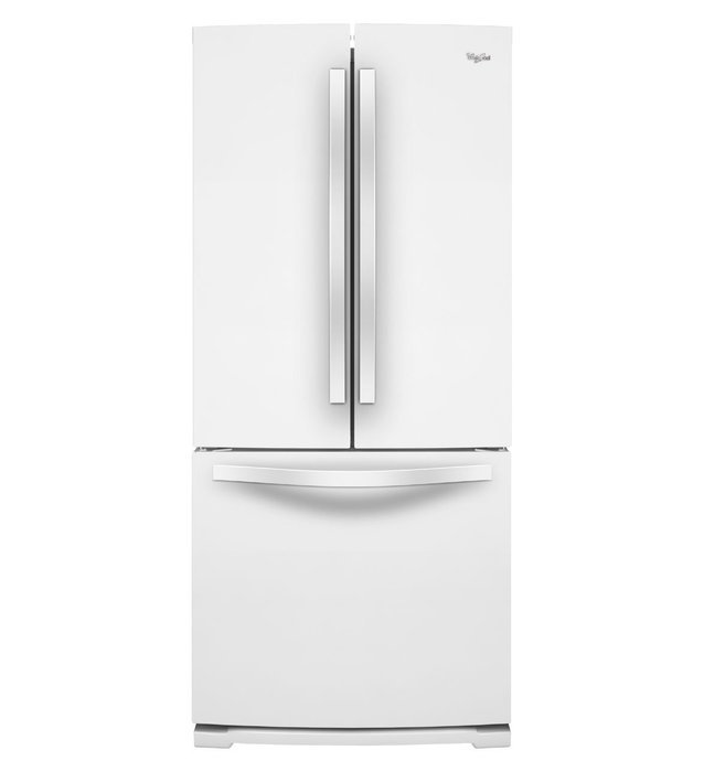 Whirlpool WRF560SMYB 19.6 Cu. Ft. Black French Door Refrigerator - Energy Star N2