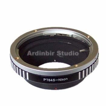 Ardinbir Pro Adapter Ring for Pentax 645 PT645 lens on Nikon Cameras: D3s D3 D700 D300s D300 D200 D90 D80 D5000... N2