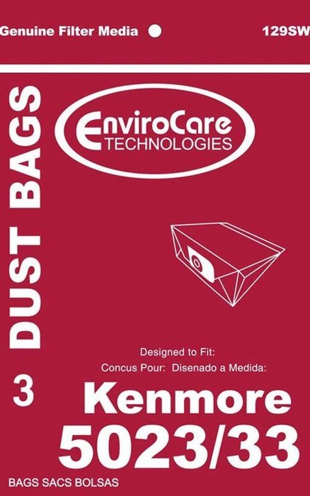 Vacuum Parts & Accessories Kenmore 5023 5033 20-5033 Type E Vacuum Cleaner Bags - Sears Canister Style Vac