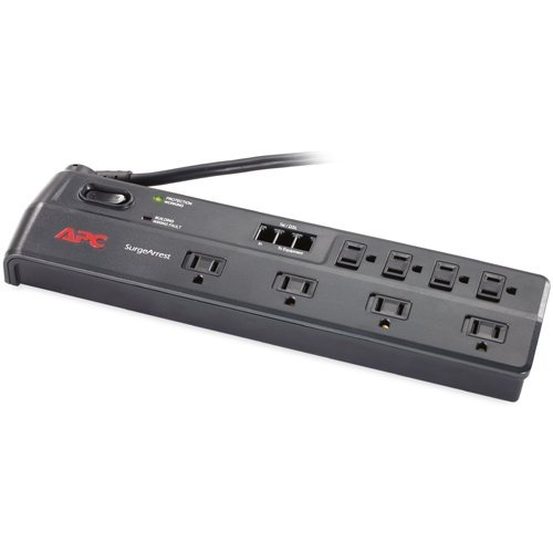 APC SurgeArrest Home/Office P8T3-LM 8-Outlets Surge Suppressor / P8T3-LM /