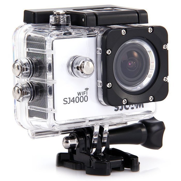 Generic 1080P 12MP 170 Degree Full HD Micro USB 2.0 Wifi SJ4000 Outdoor Sports DVR Cam Action DV Camera (White)