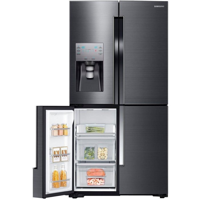 Samsung RF23J9011SG 22.5 Cu. Ft. Black Stainless Steel Counter Depth French Door Refrigerator - Energy Star N3