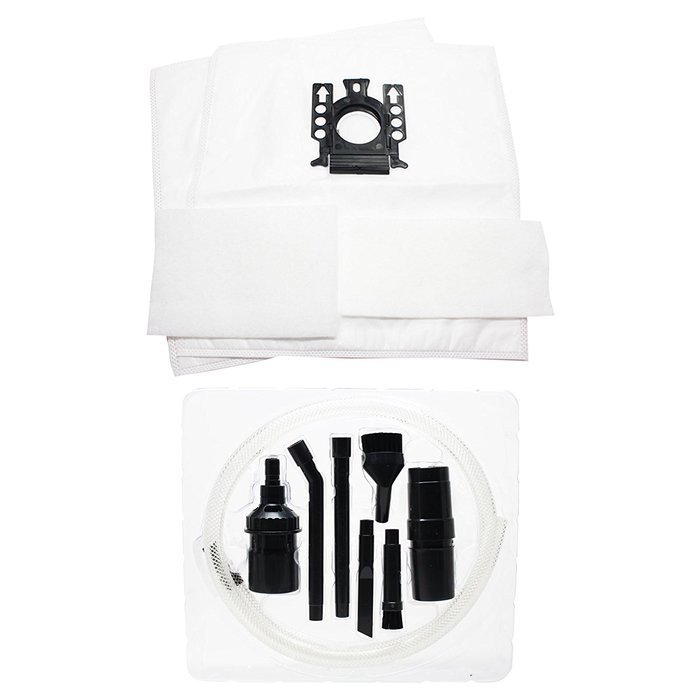 2 Replacement Type G/N Dustbags with 1 Micro Vacuum Attachment Kit for Miele - Compatible with Miele S2121, Miele...