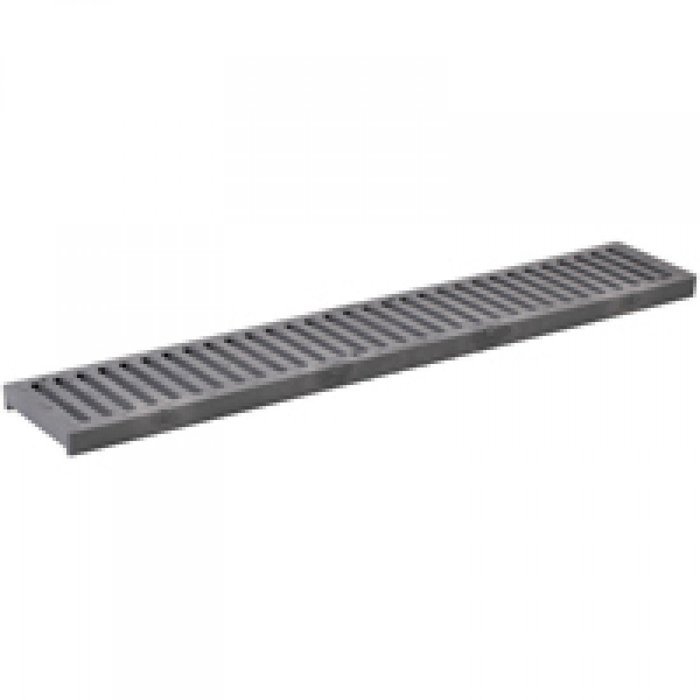 NDS 0524CHY Draintech Channel Grate, Gray, 5" x 2'