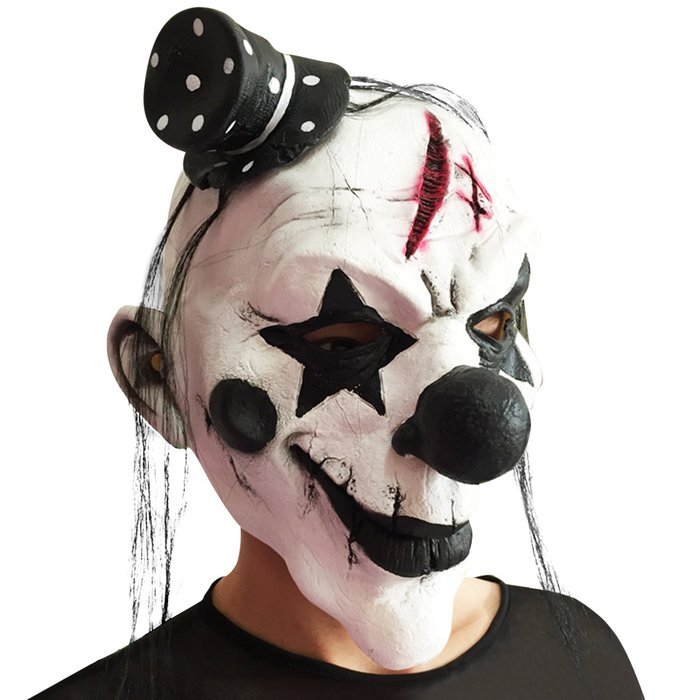 HighFS Halloween Mask Clown - Full Mask Head Latex