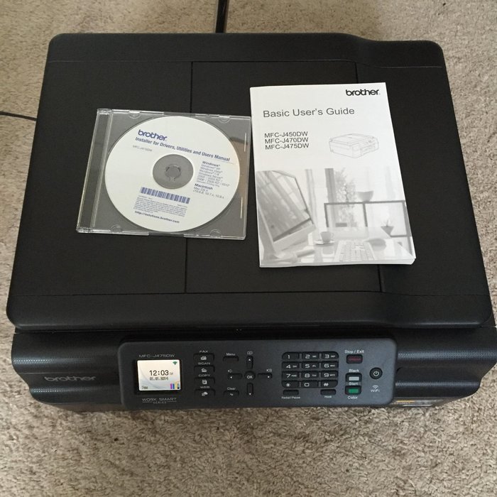 Brother - Wireless All-In-One Printer MFC-J475DW N2