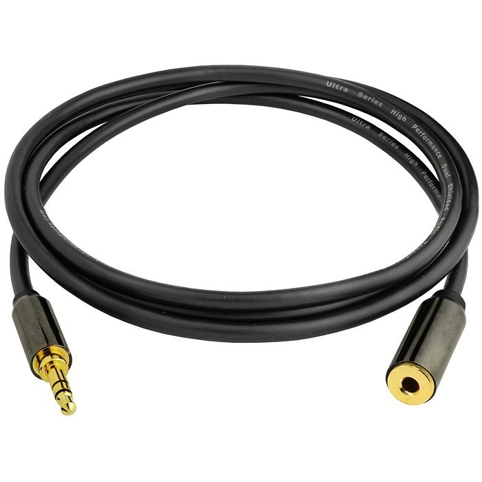 Mediabridge 3.5mm Extension Cable (12 Feet) - 3.5mm Female To Male Stereo Audio Cable - Step Down Design - (Part... N2