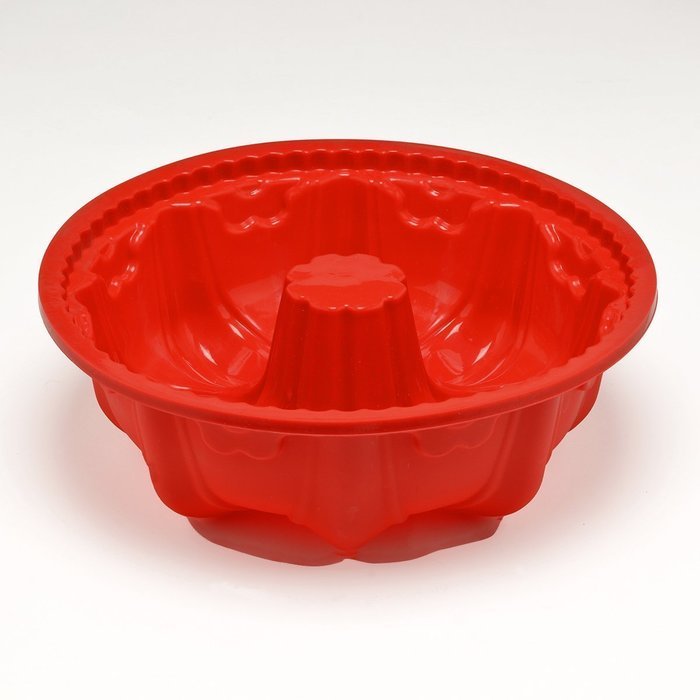 Cherion Silicone Fluted Mold Bunt Pan Cake Mold Flower Cake Pan N12