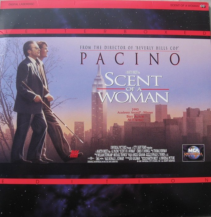 Scent of a Woman Laserdisc