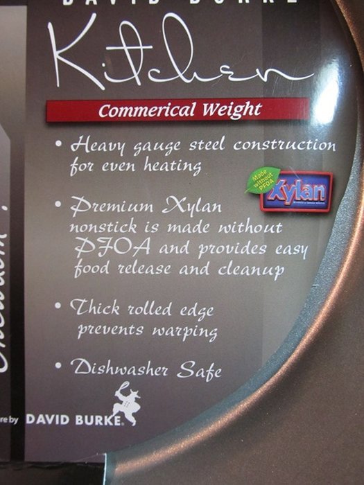 Commercial Weight Round 9" x 2" Cake Pan: David Burke Kitchen: Non-Stick Bakeware