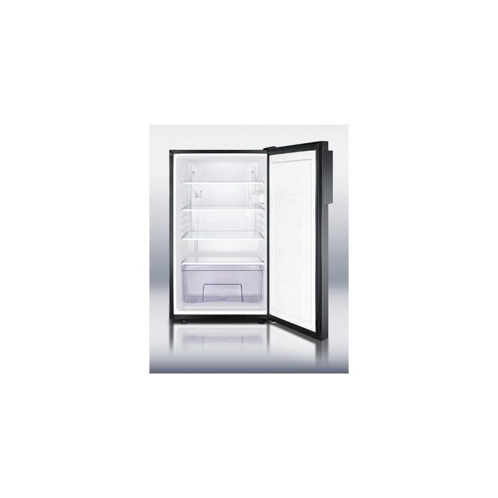 Summit FF521BLBI7: Commercially listed 20" wide built-in undercounter all-refrigerator, auto defrost with a lock... N2