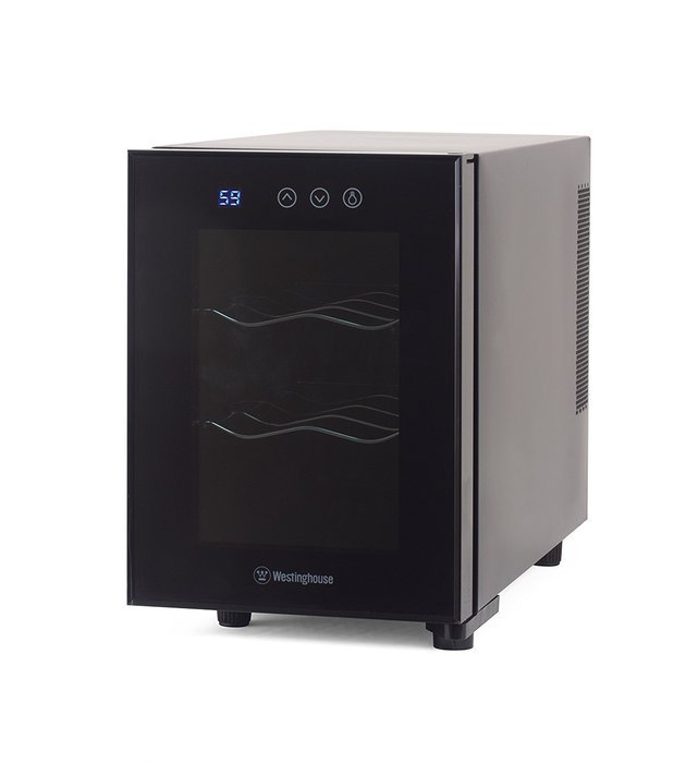 Westinghouse WWT080TB Thermal Electric 8 Bottle Wine Cellar with Touch Panel Adjustable Thermostat and Digital... N14