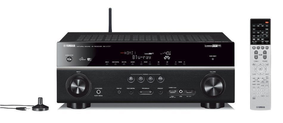 Yamaha RX-V777BT 7.2-channel Wi-Fi Network AV Receiver with AirPlay & Bluetooth N3