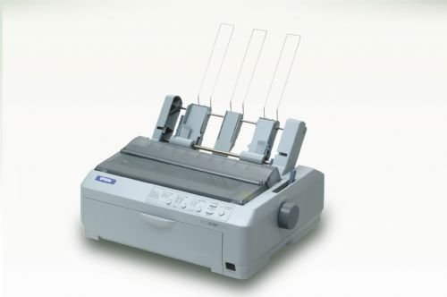 Epson LQ-590 Dot Matrix Printer. LQ-590 24PIN NARR 529CPS PAR USB ESC/P IBM PPDS DOT. 24-pin - 529 cps Mono -...