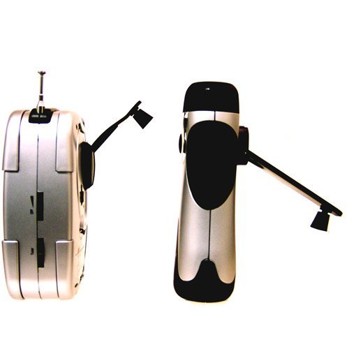 Hand Crank Emergency Flashlight, AM/FM and NOAA Weather Band Radio, Compass and Thermometer (No Batteries Required)