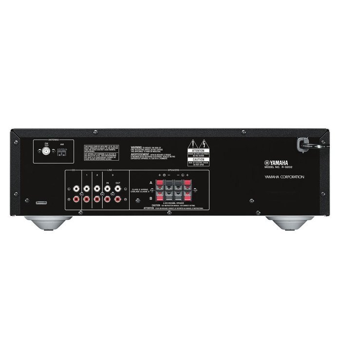 Yamaha R-S202 Bluetooth Stereo Receiver with Audio Technica AT-LP60-USB USB & Analog Stereo Turntable (Black) N2